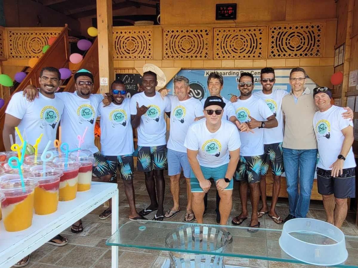 Team des Kiteboarding Pro Center Marsa Alam im Casa Mare Hotel